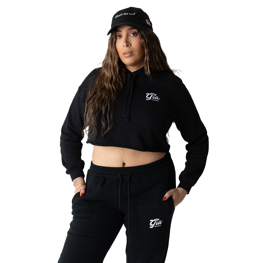 Gia Gunn Crop Hoodie