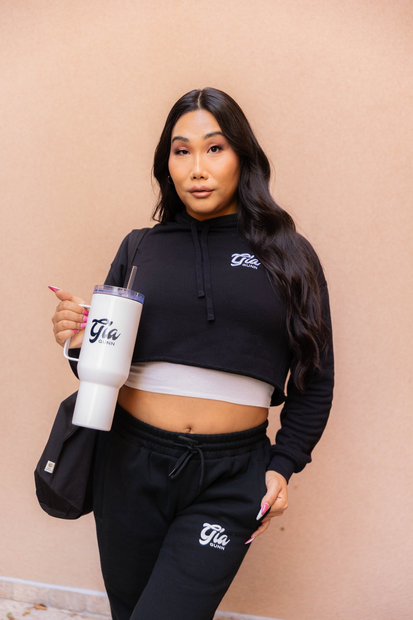 Gia Gunn Crop Hoodie